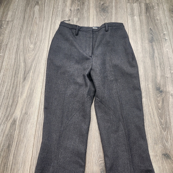 Prada Gray Wool Trouser Pants Slacks Straight Leg 38 - Picture 4 of 16